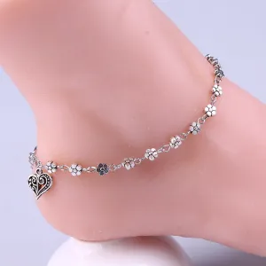 Heart shaped Anklet