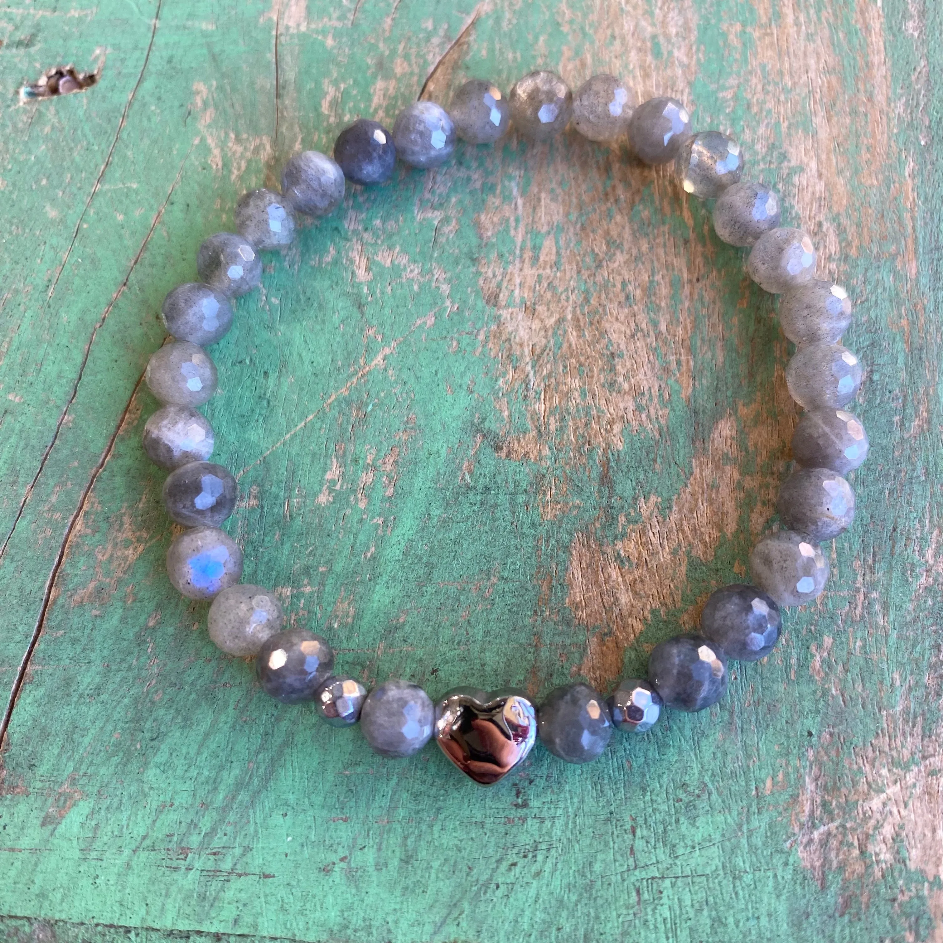 Labradorite Love Bracelet