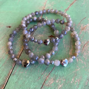 Labradorite Love Bracelet