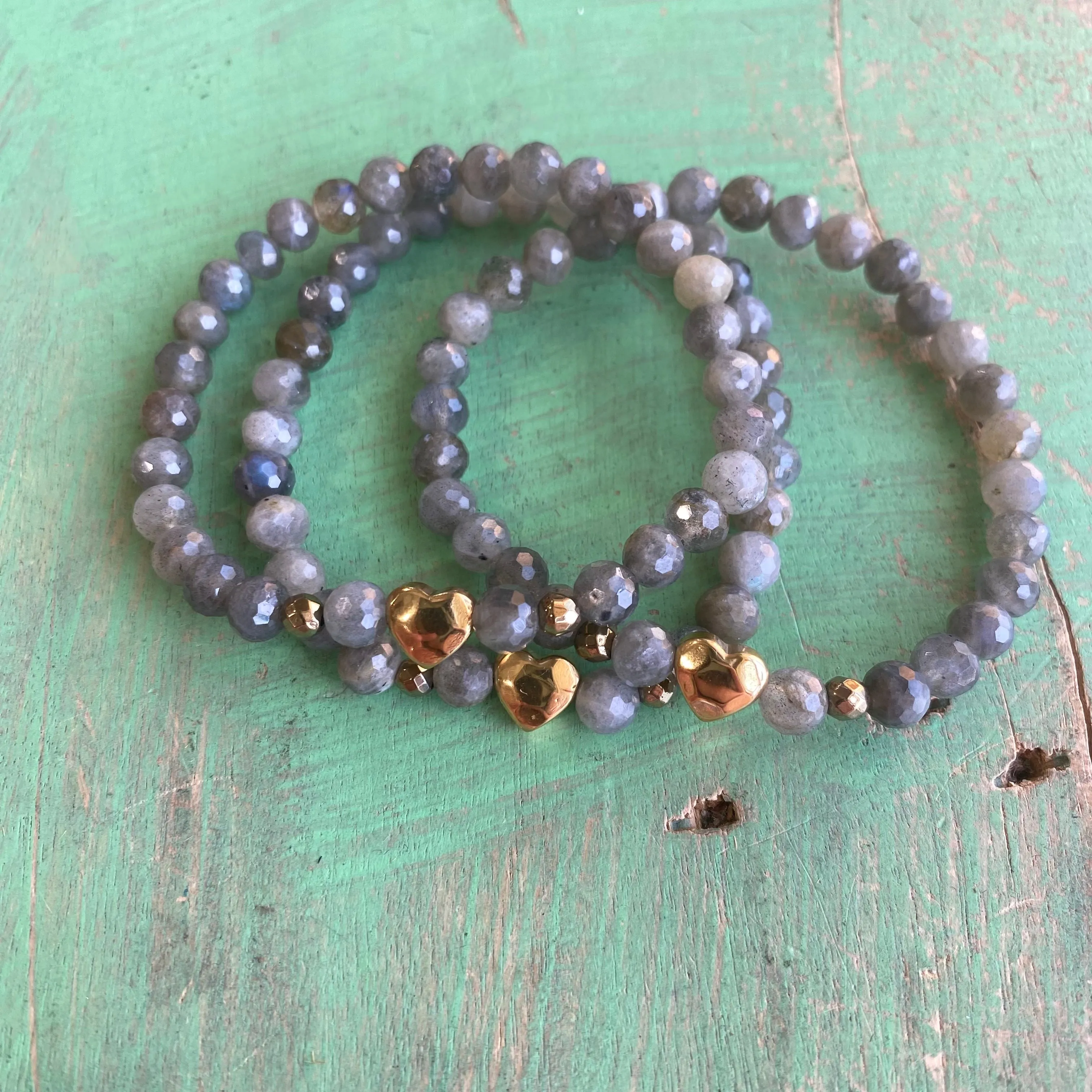 Labradorite Love Bracelet