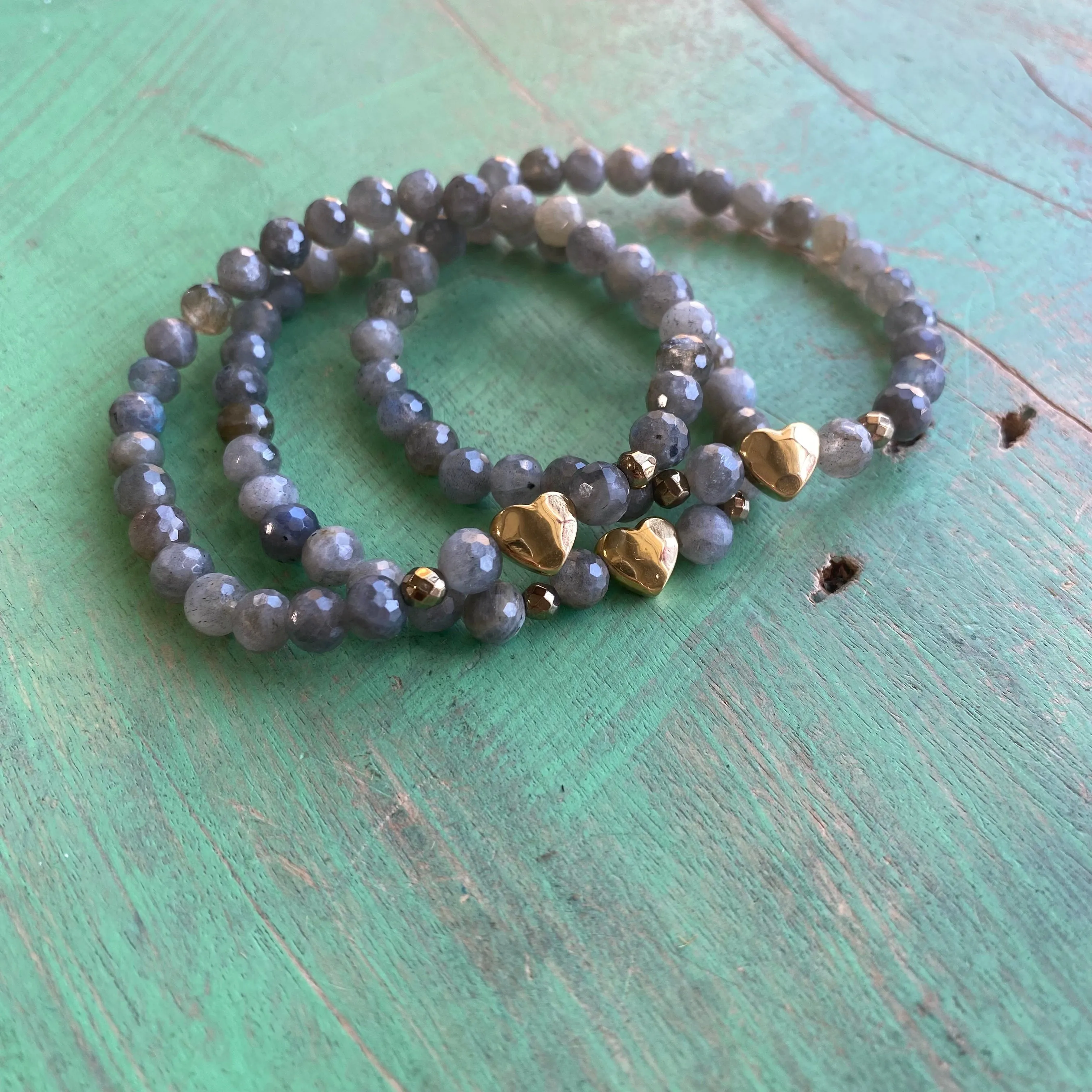 Labradorite Love Bracelet