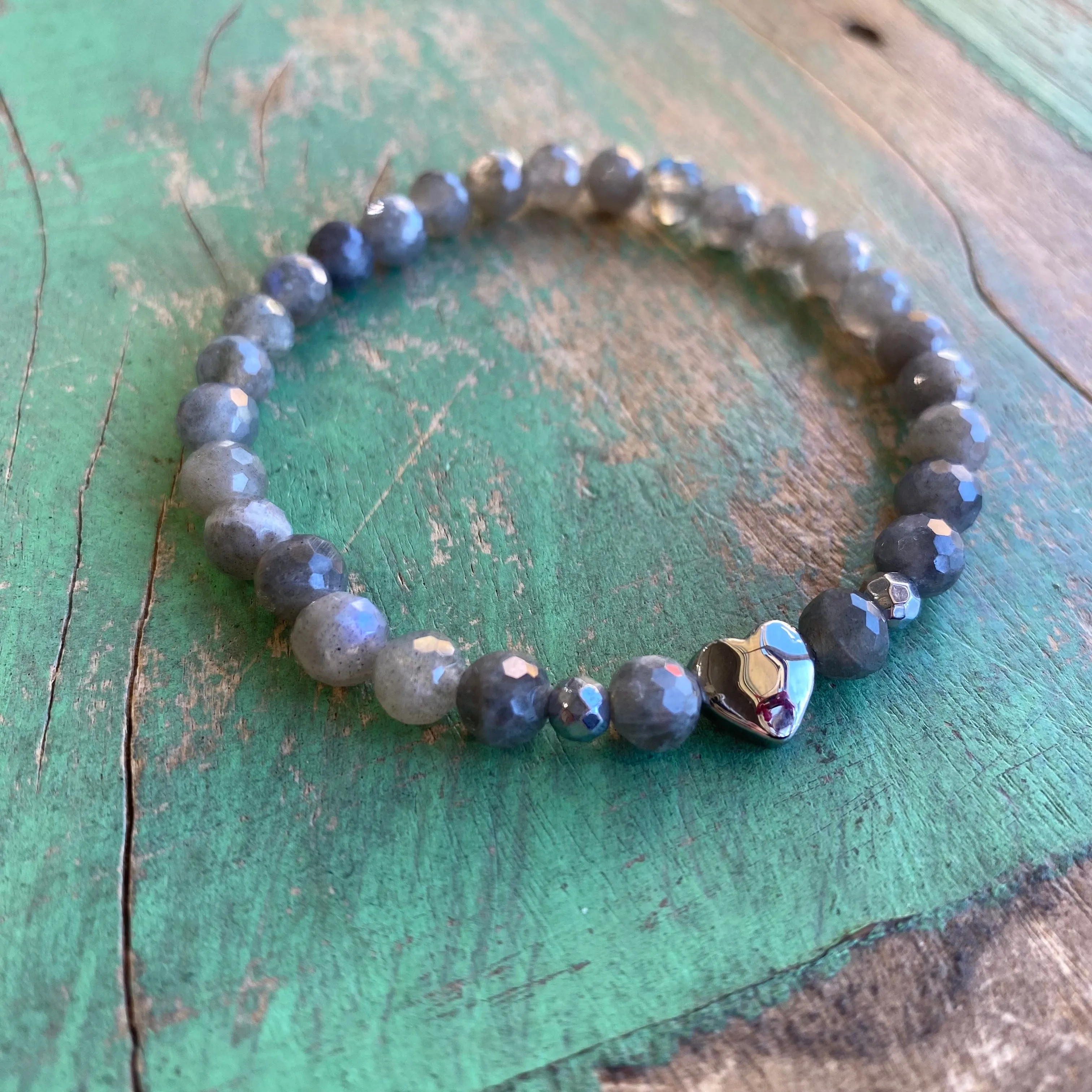 Labradorite Love Bracelet