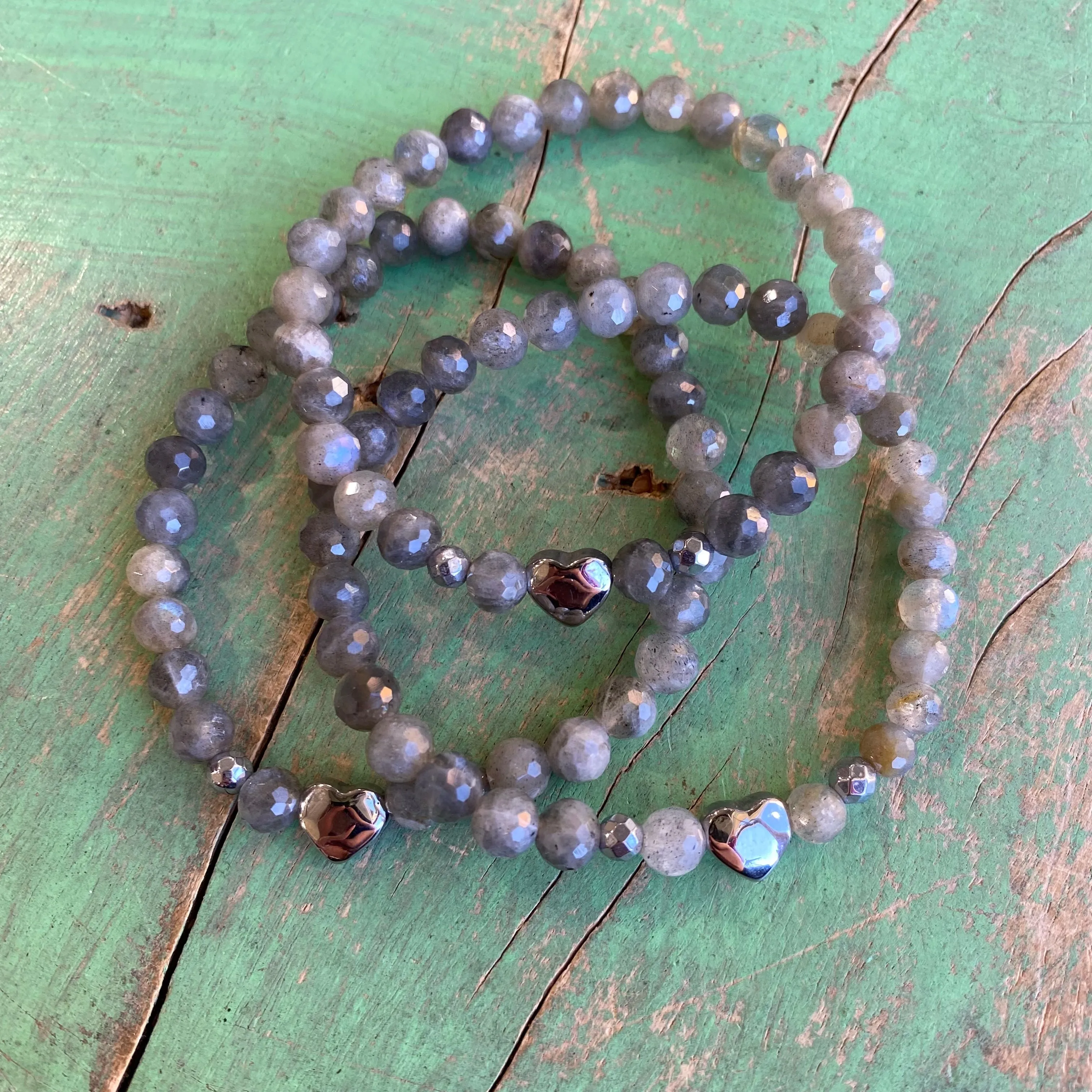 Labradorite Love Bracelet