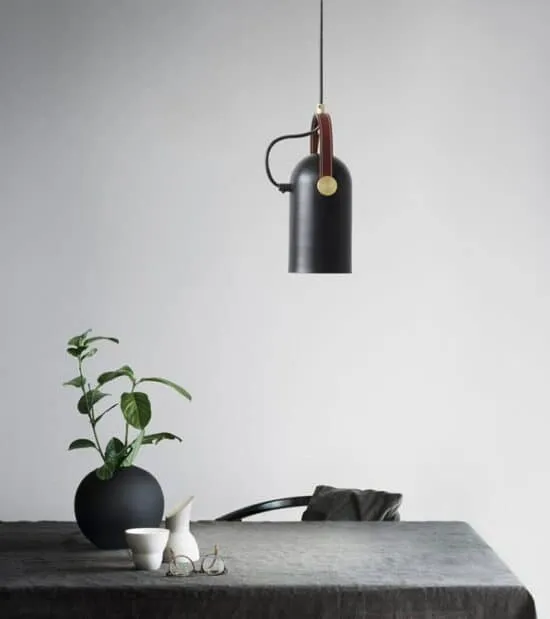 Laurins Leather Strap Spotlight Pendant Lamp