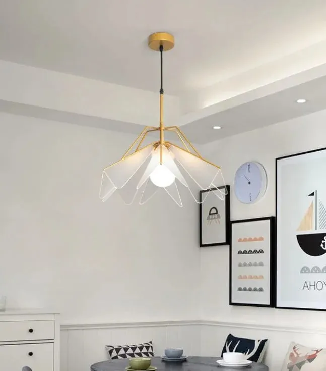 LED Simple Modern Design Acrylic Pendant Light