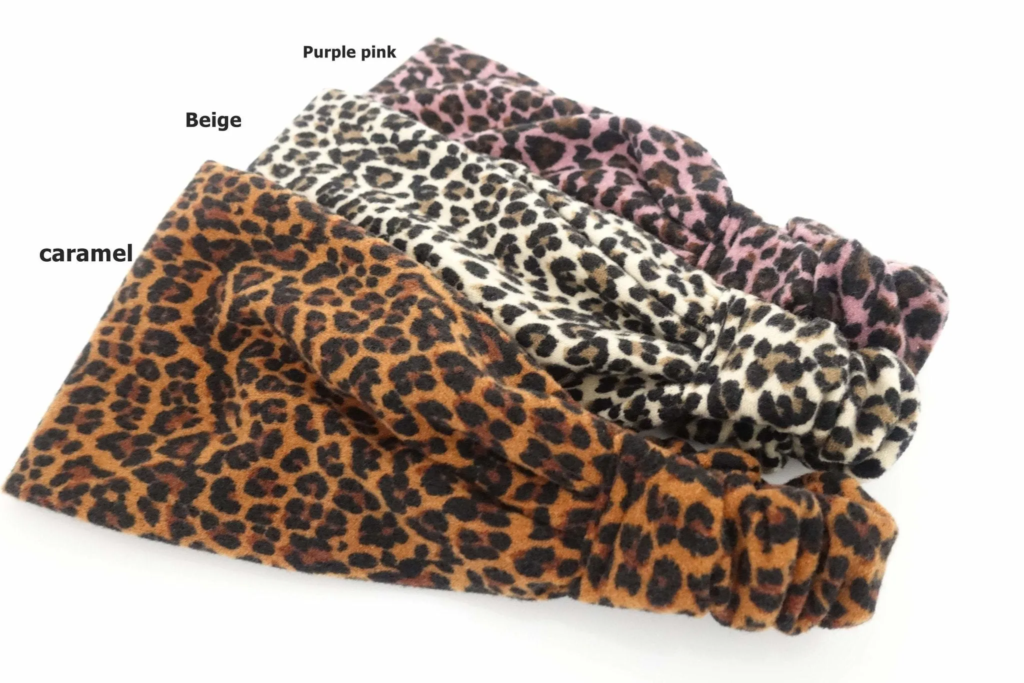 leopard print headwrap fashion elastic headband for women