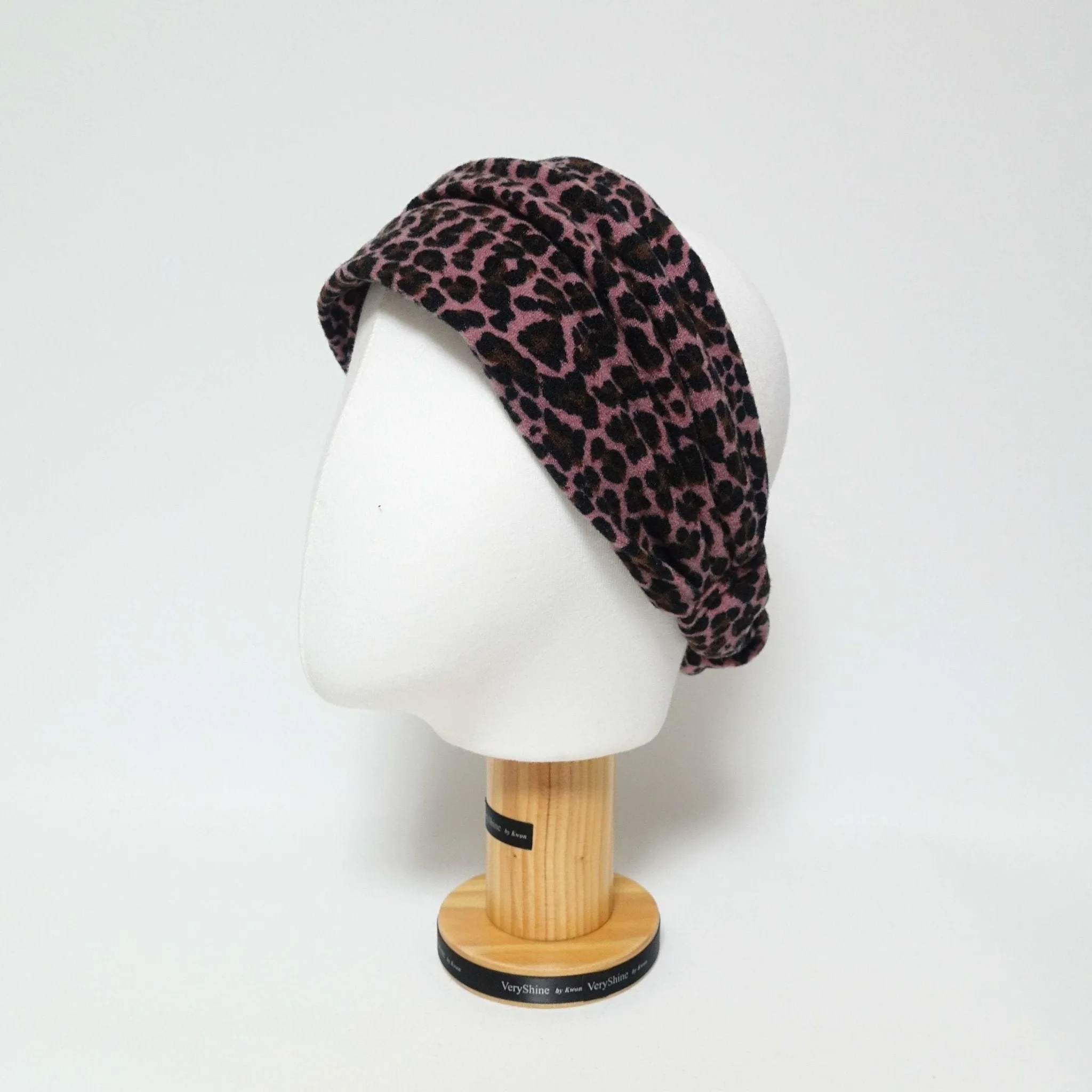 leopard print headwrap fashion elastic headband for women