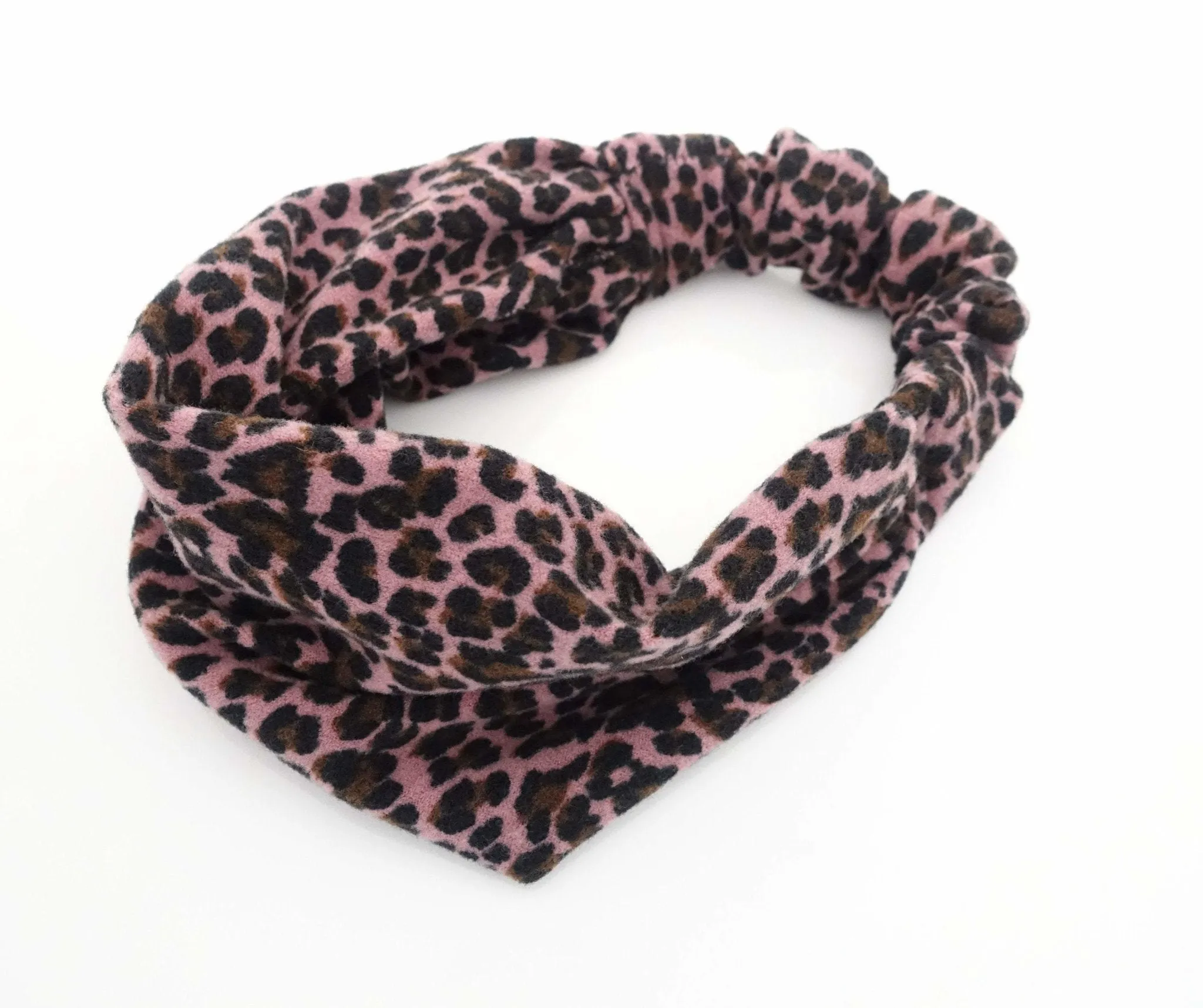 leopard print headwrap fashion elastic headband for women