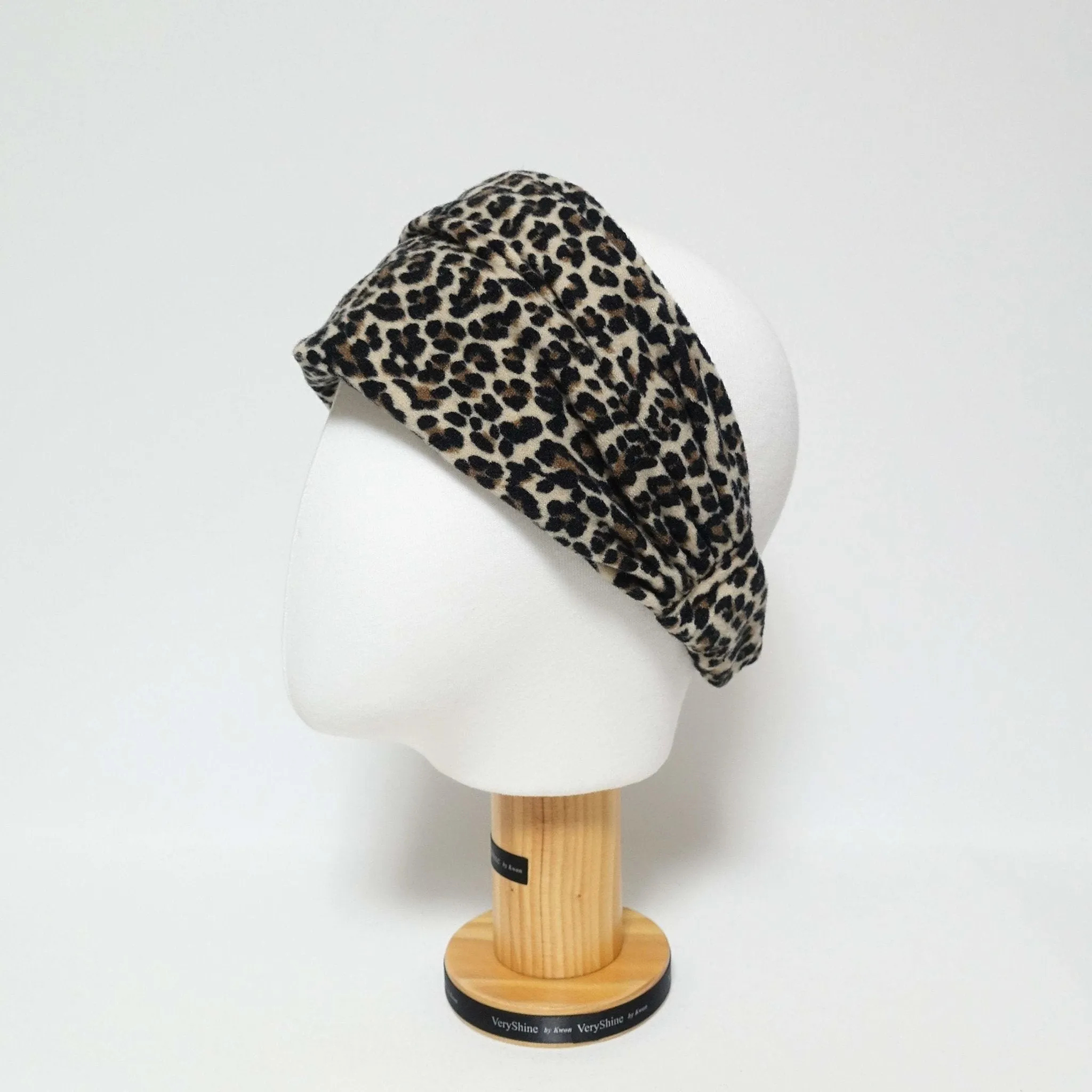 leopard print headwrap fashion elastic headband for women