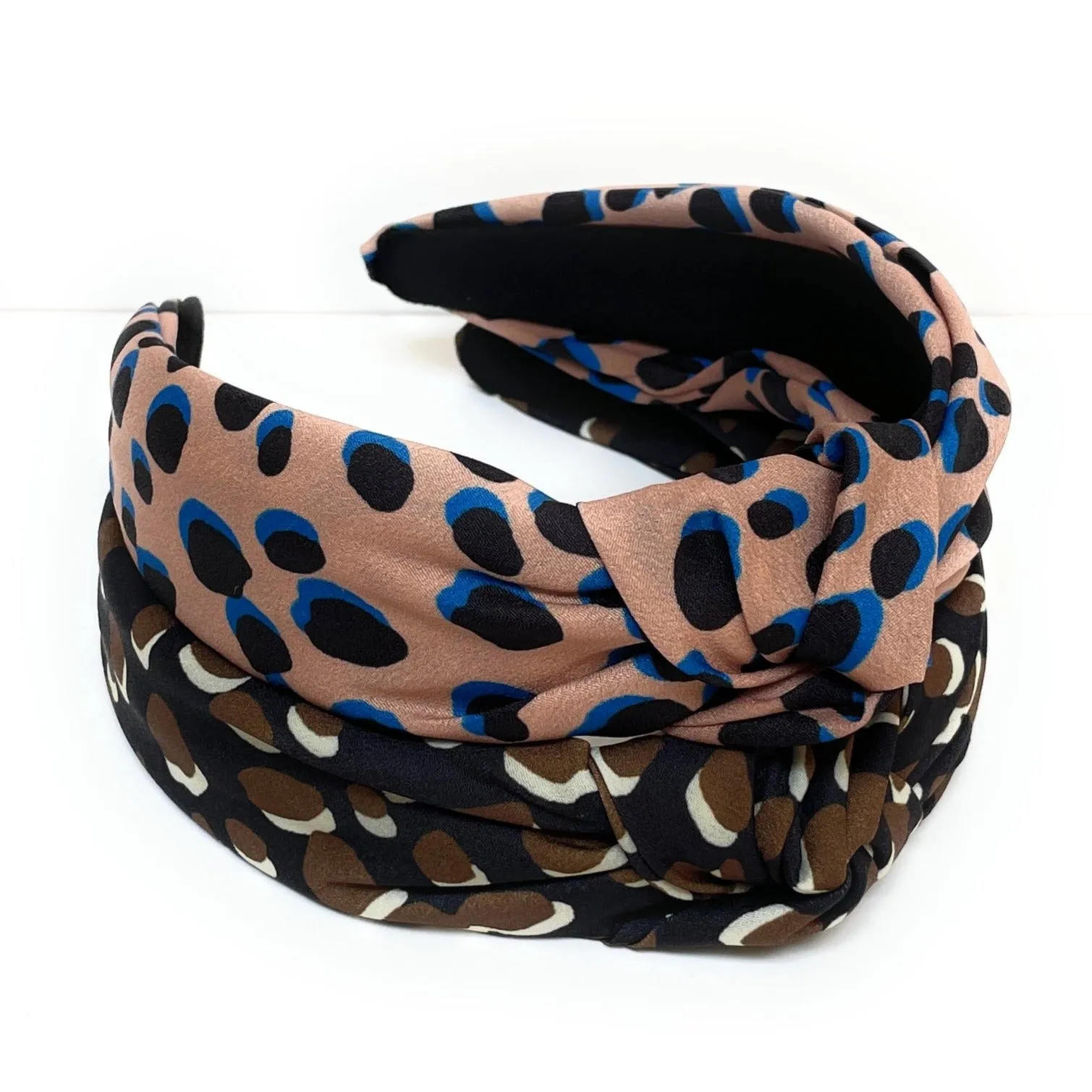 Leopard Print Knot Headband