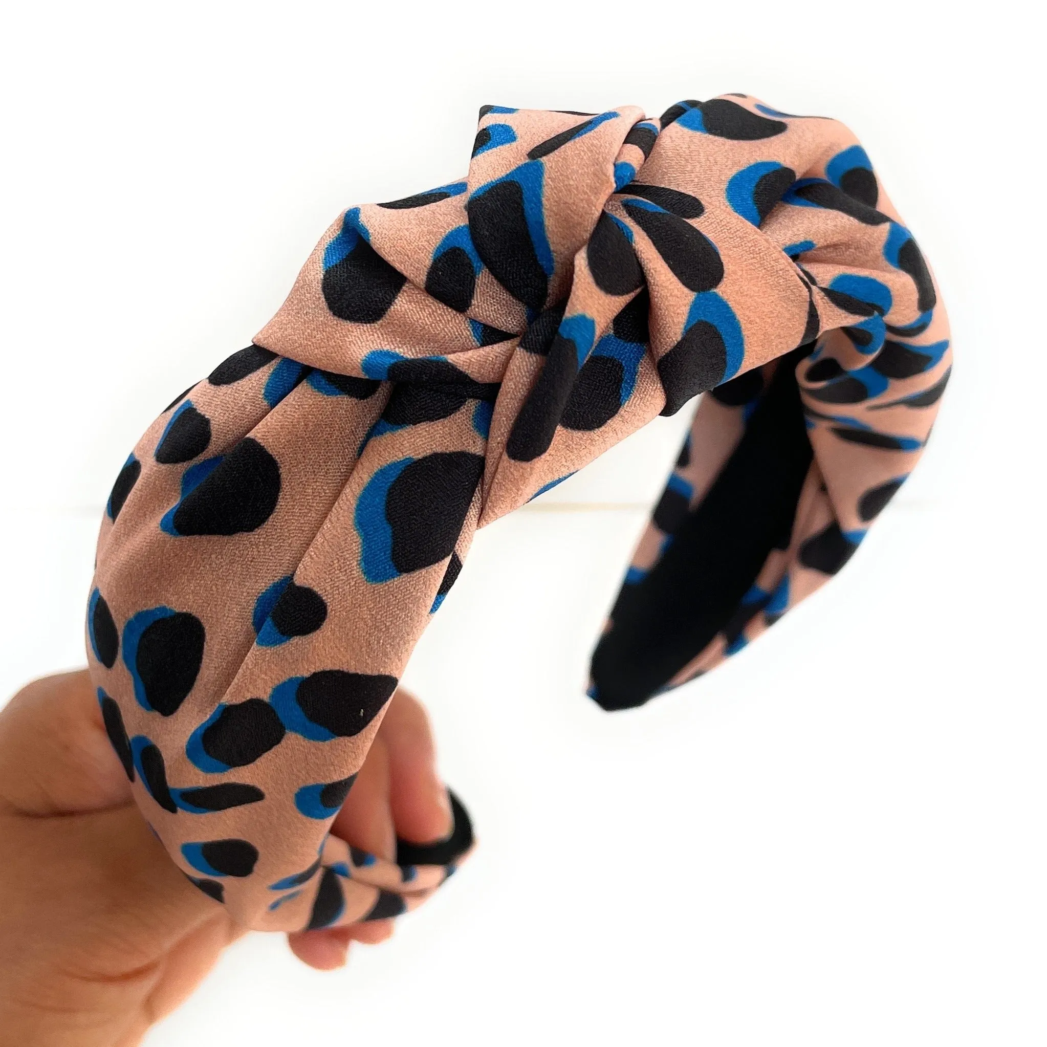 Leopard Print Knot Headband