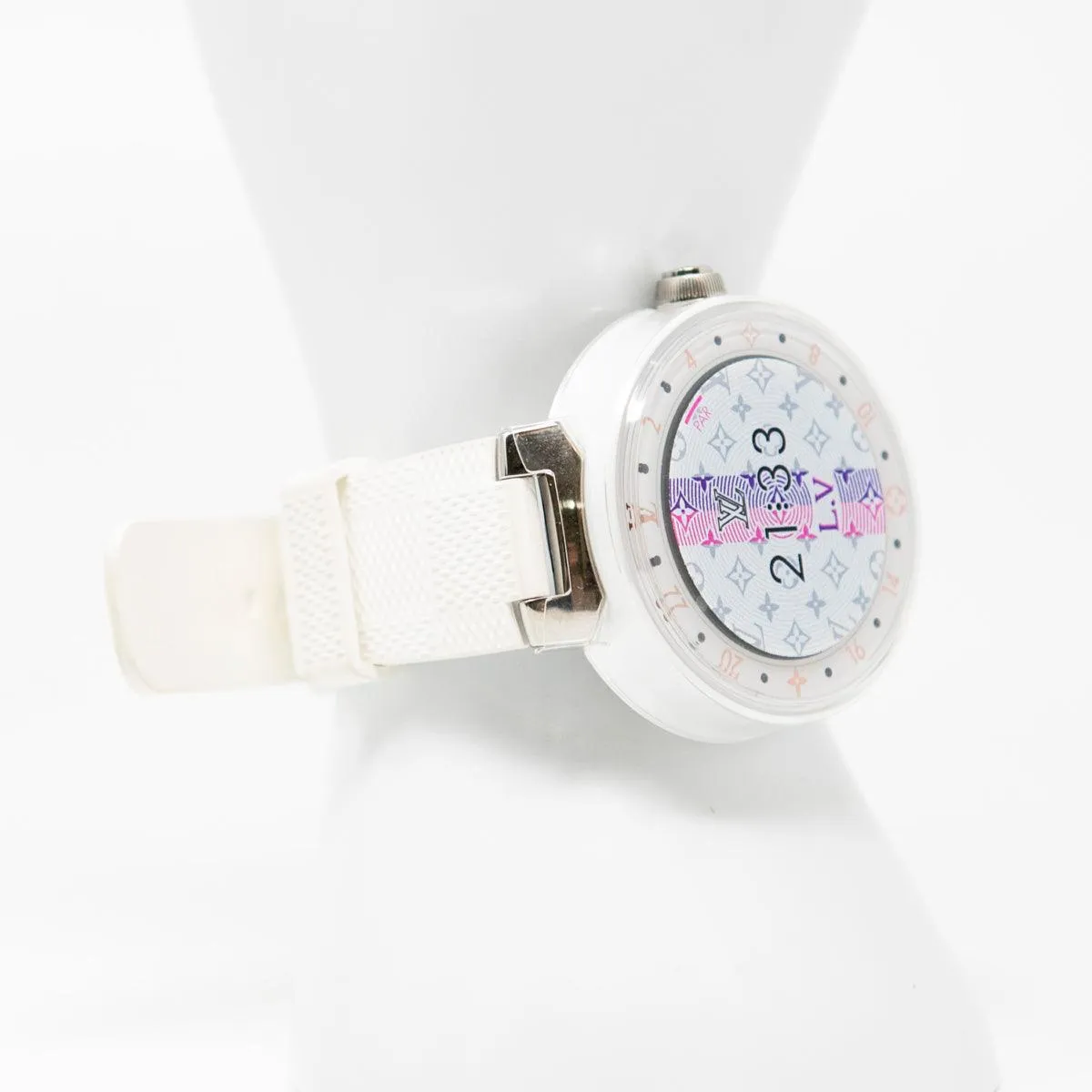 Louis Vuitton White Tambour Horizon Smartwatch