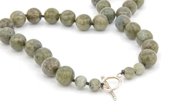 Luxury Labradorite Natural Gemstone Necklace