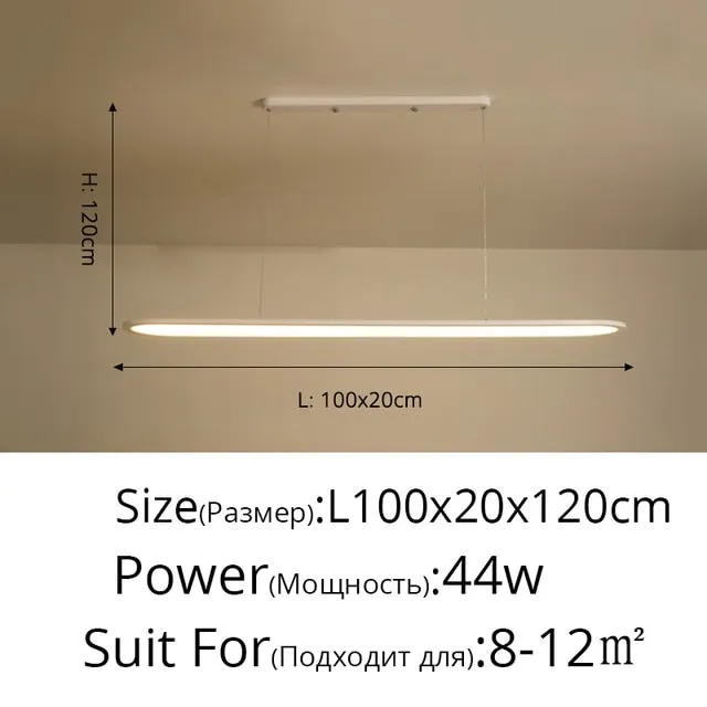 Modern LED Pendant Lamp For Studyroom Dining Table Kitchen Living Room Foyer Hotel Bedroom Coffee Bar Office Indoor Lighting