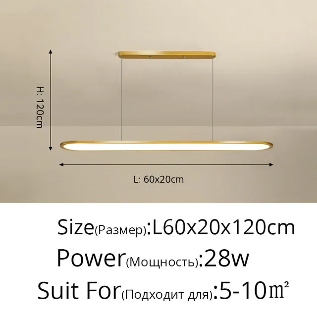 Modern LED Pendant Lamp For Studyroom Dining Table Kitchen Living Room Foyer Hotel Bedroom Coffee Bar Office Indoor Lighting