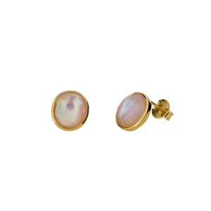 Mother of Pearl Stud Earrings