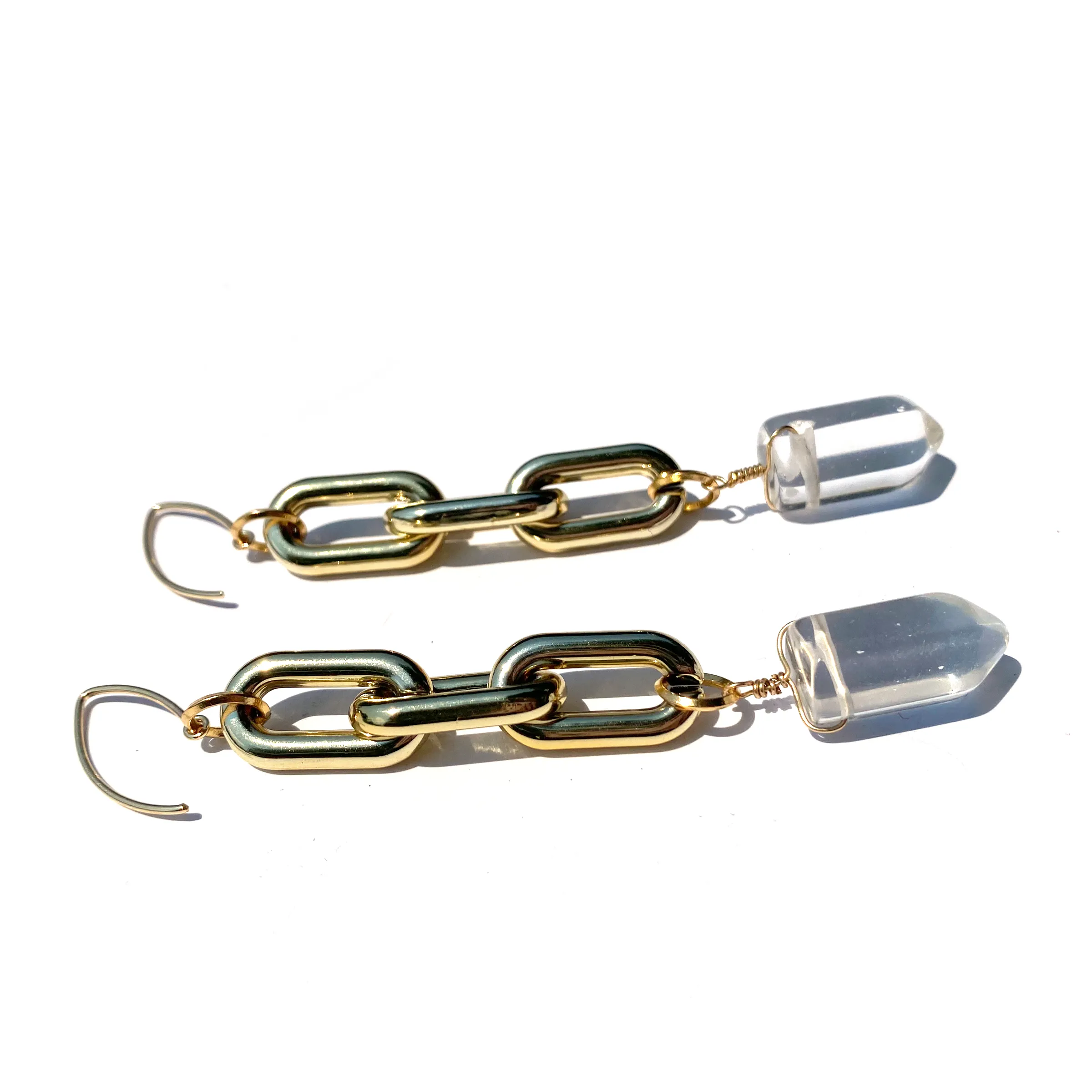 MPR x THE IMAGINARIUM: Crystal Link Hooks in Gold