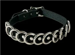 MULTI RING BONDAGE CHOKER