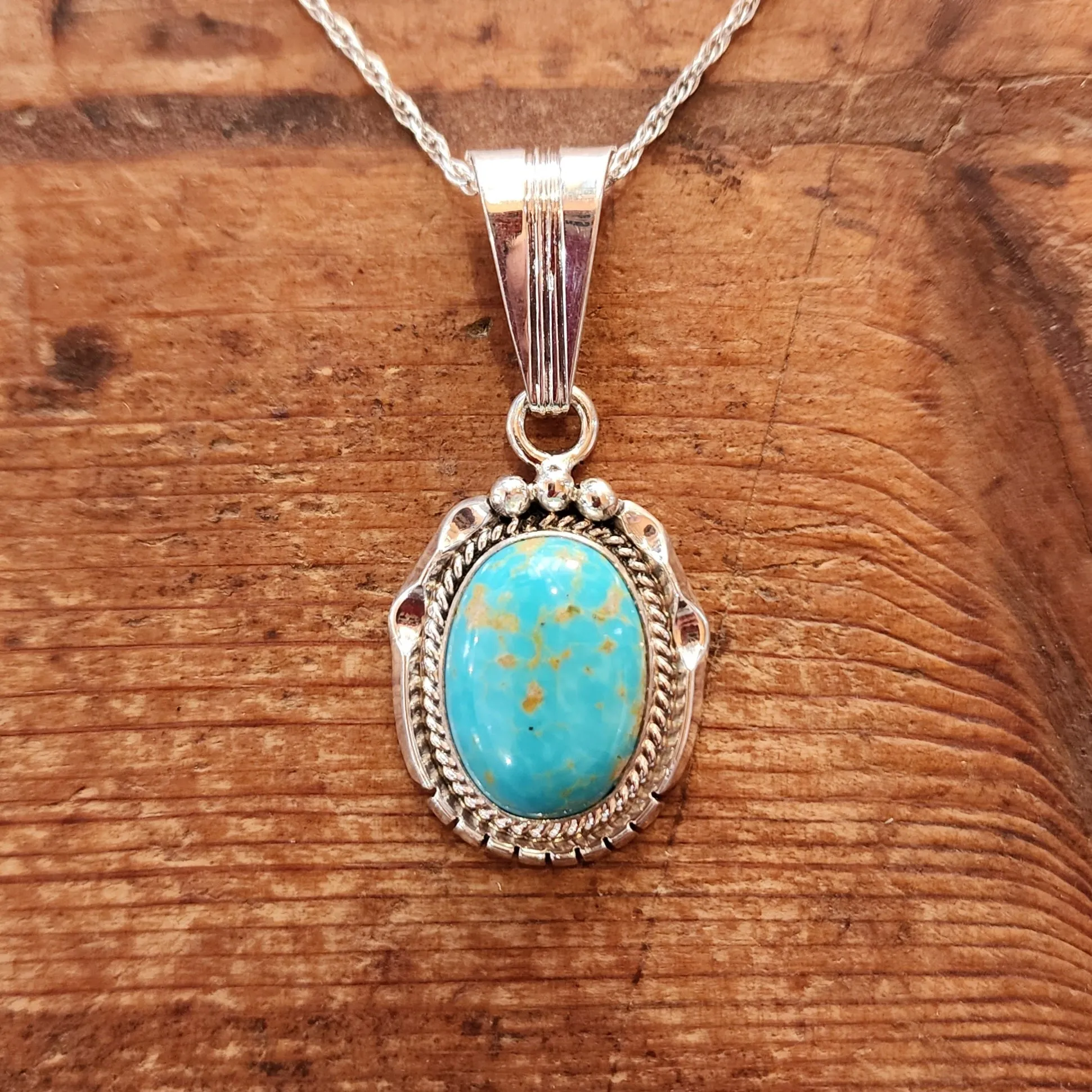 Navajo Turquoise Pendant