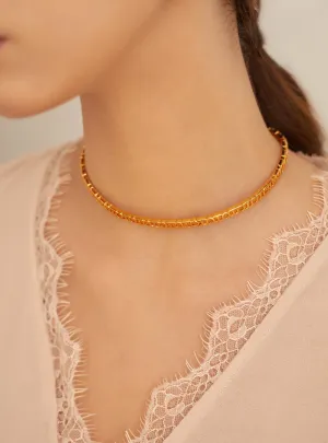 O.H Monogram Choker