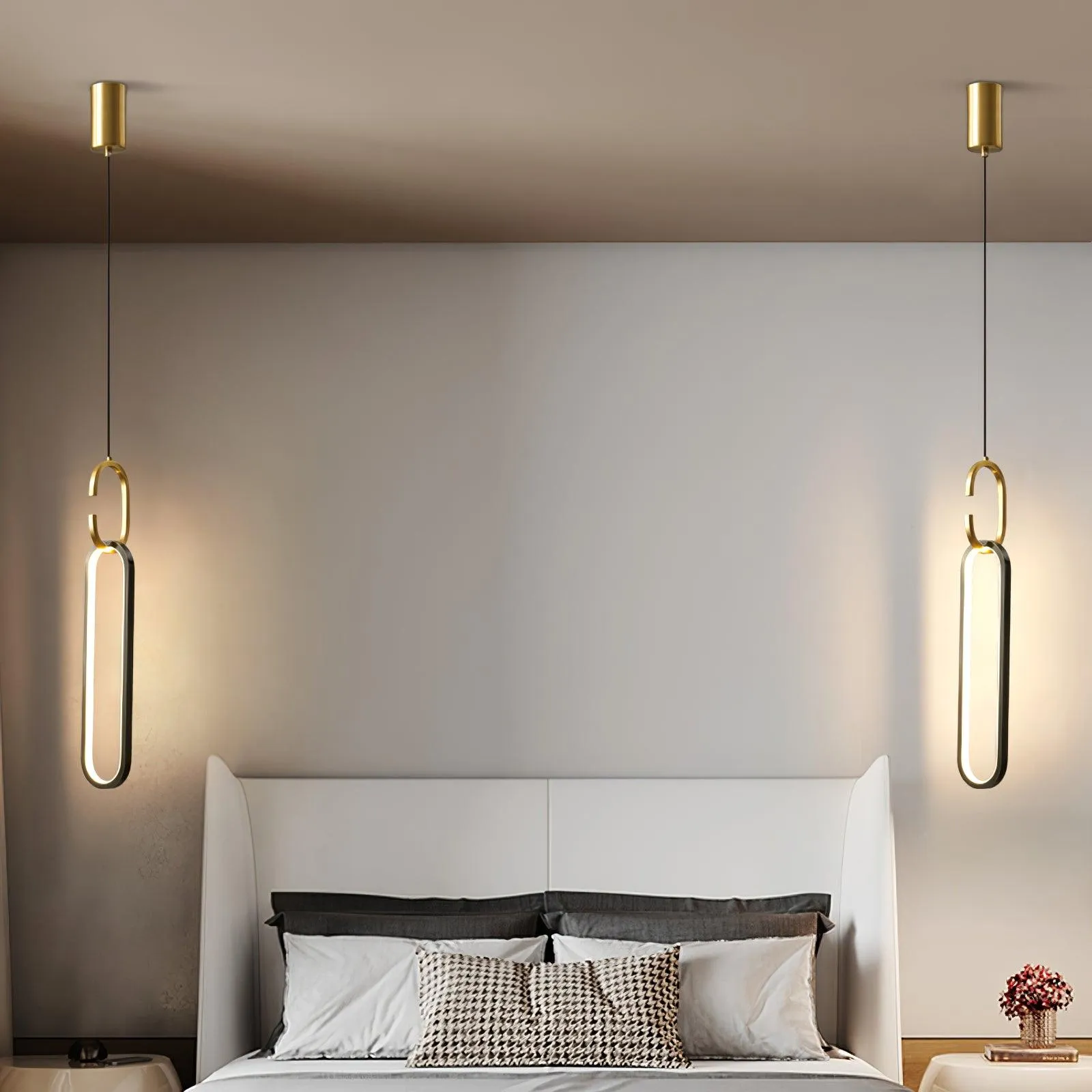 Oval Rings Pendant Light