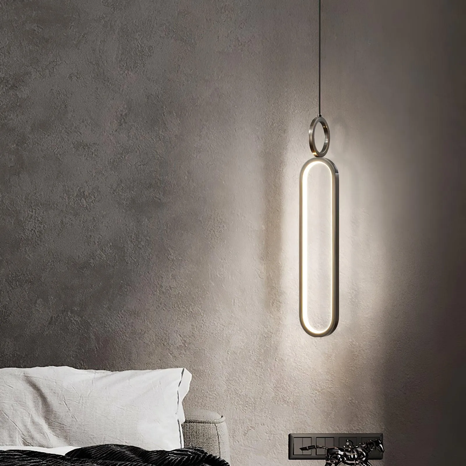 Oval Rings Pendant Light