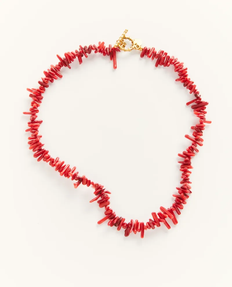 Palas Bonifacio Red Choker Necklace