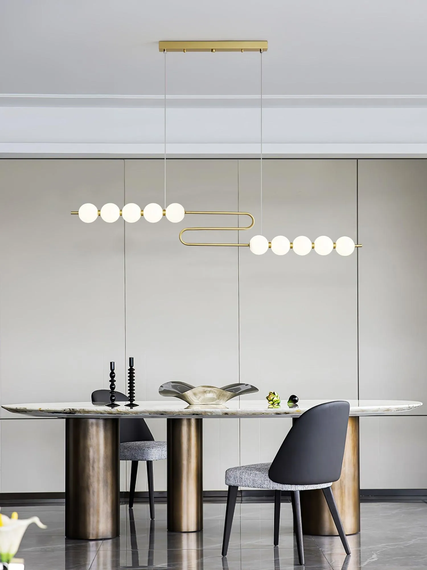 Pearl Chain Pendant Lamp