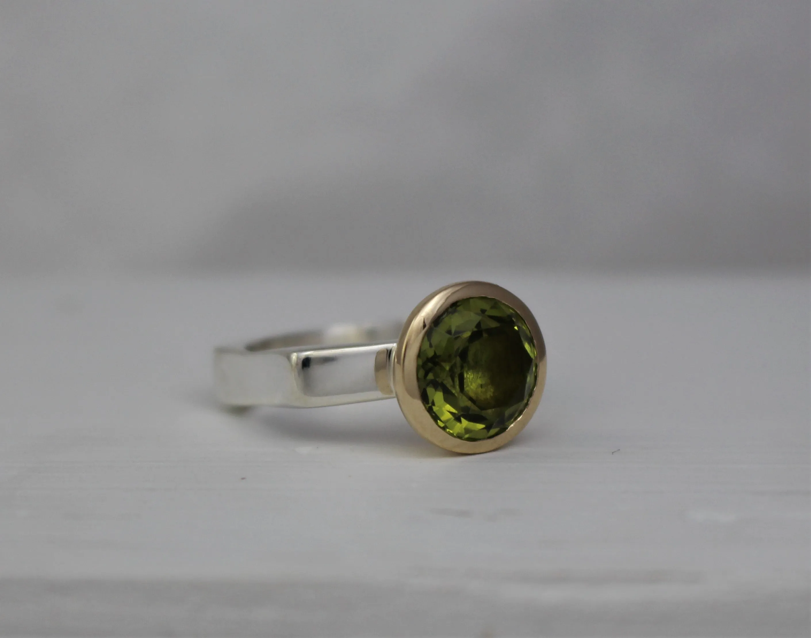 Peridot Ring - Alison