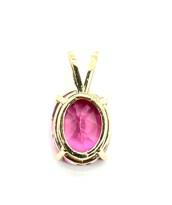 Pink Stone Pendant