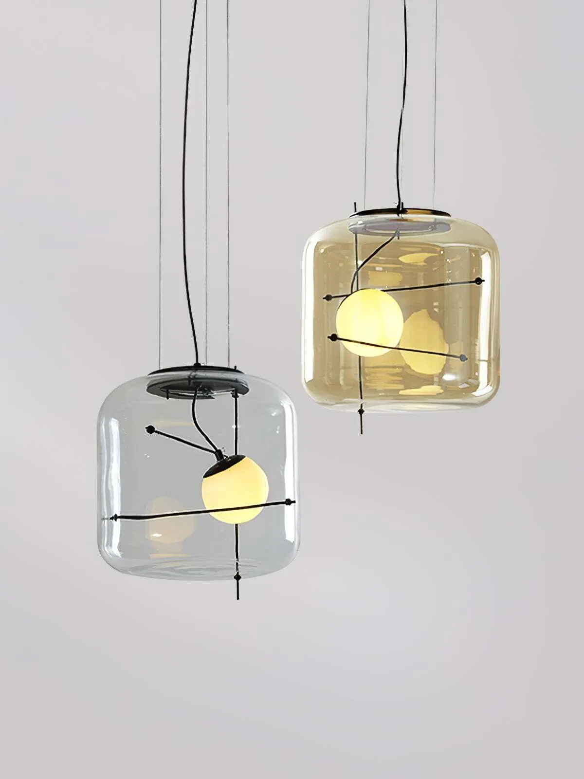 Plot Glass Pendant Light