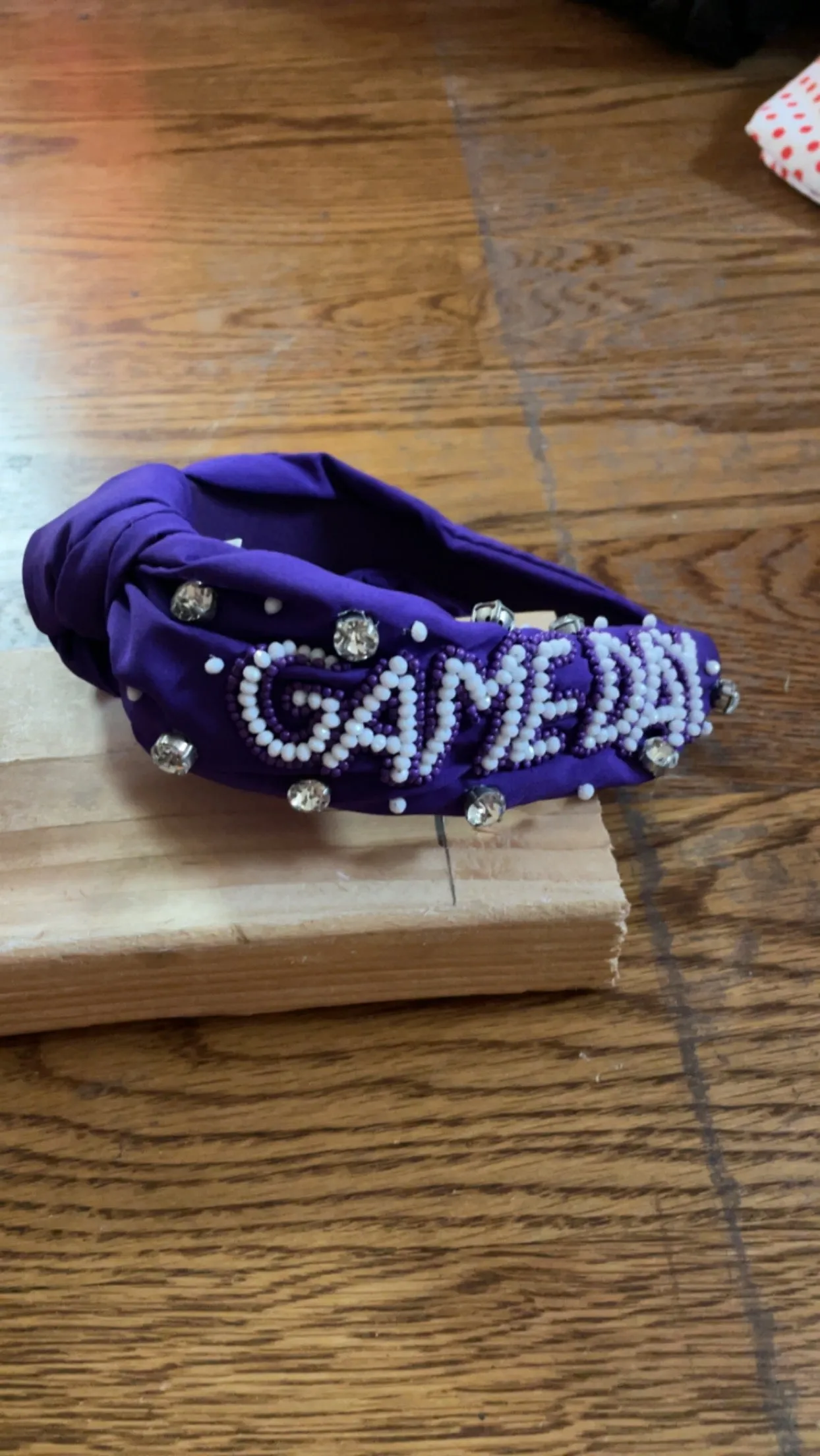 Purple Gameday Headband