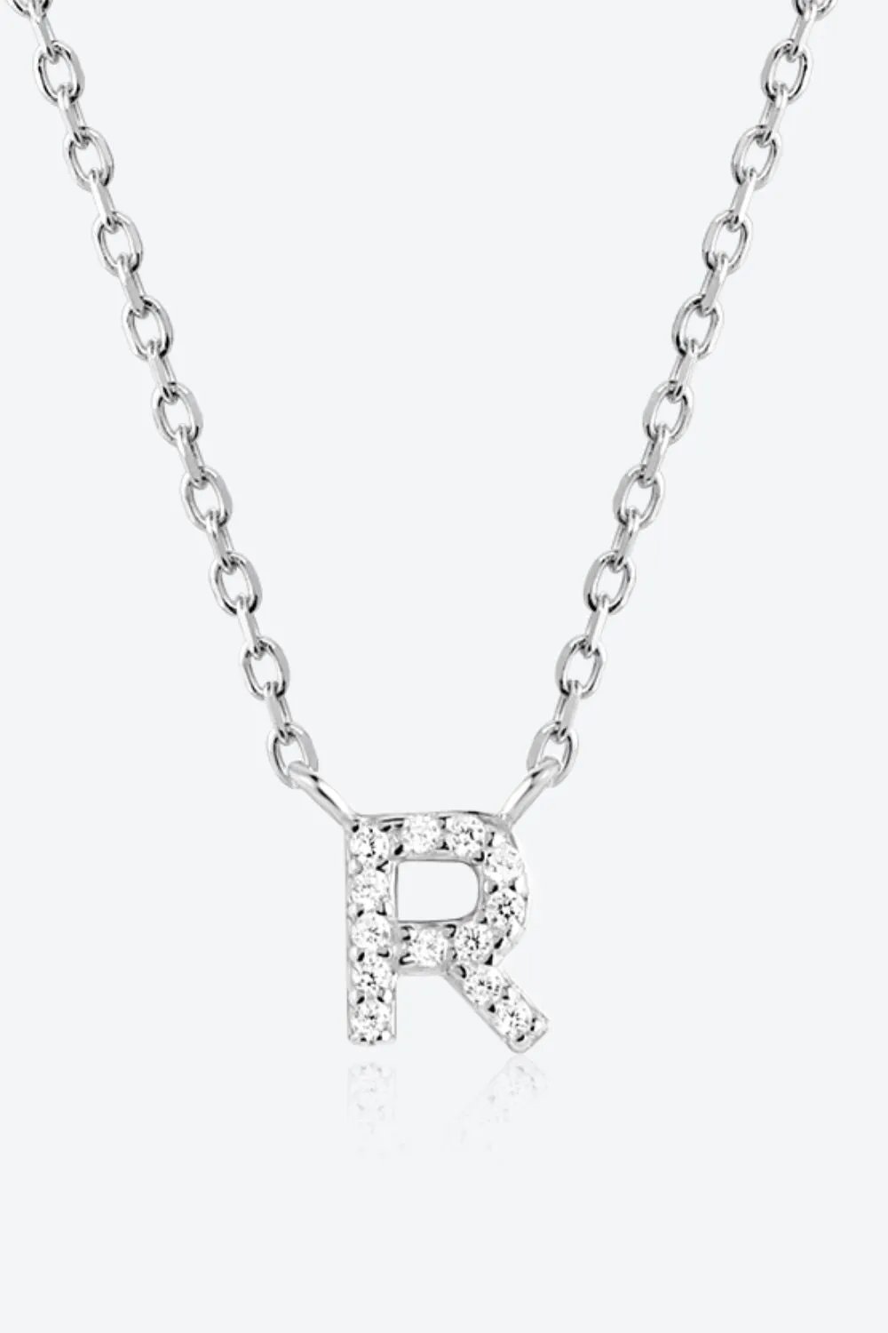 Q To U Zircon 925 Sterling Silver Necklace