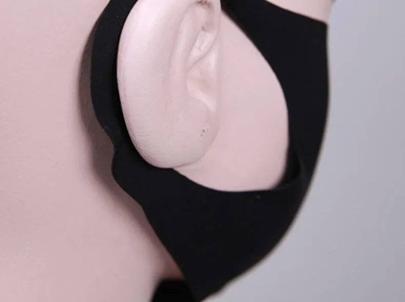 "The Seam Concealer" Black Air Mask | Choker