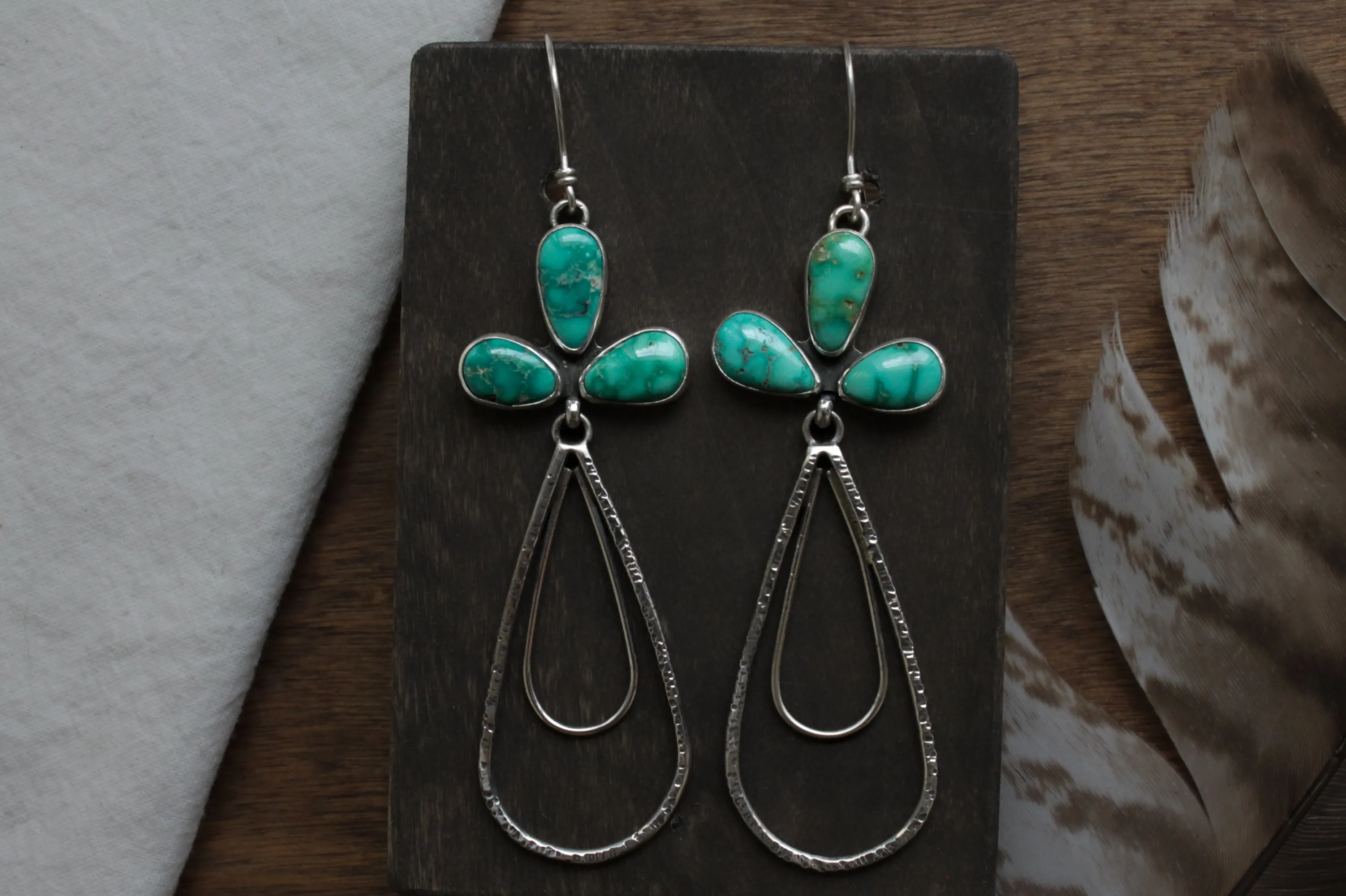 Radiate Earrings | Emerald Valley Turquoise