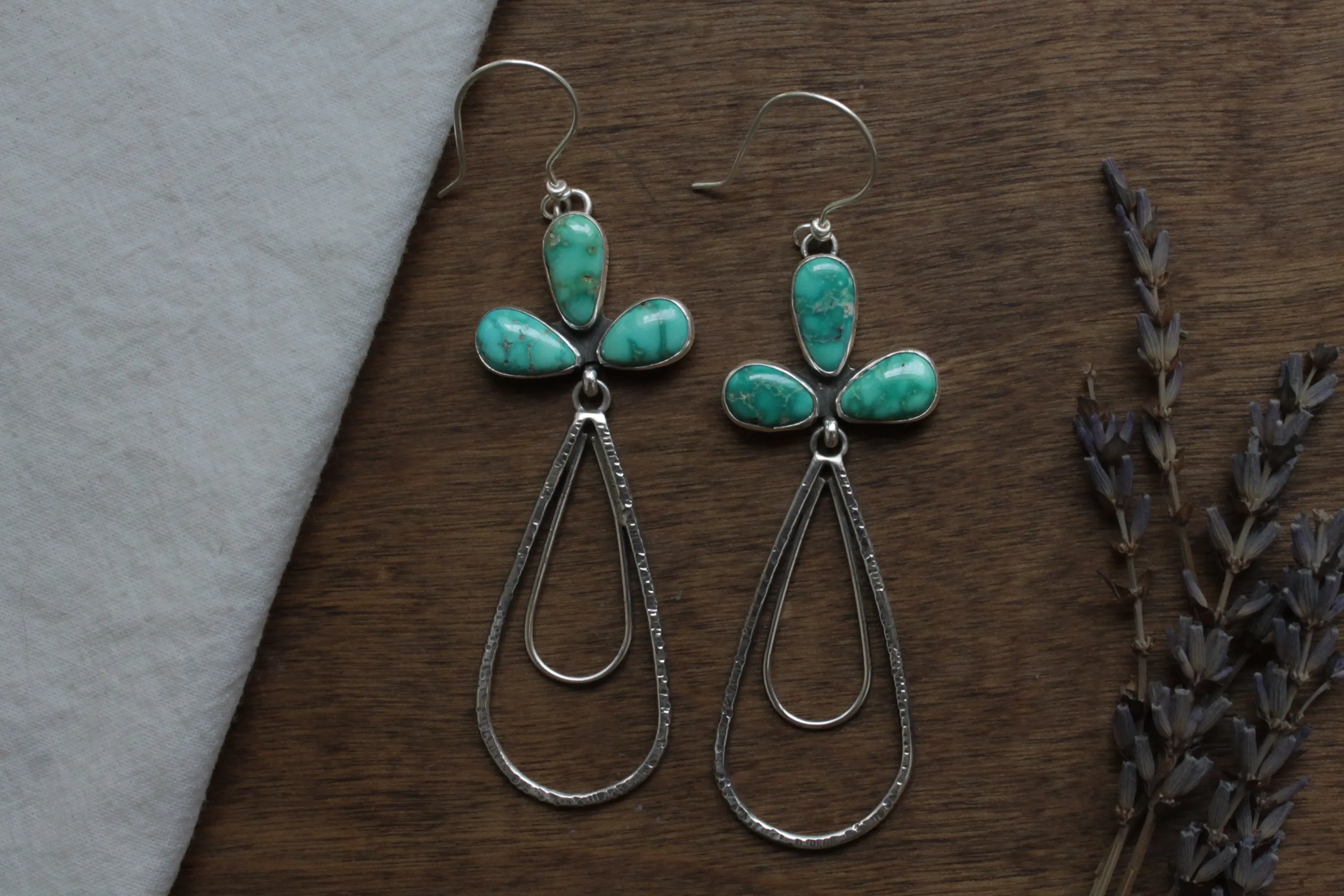 Radiate Earrings | Emerald Valley Turquoise