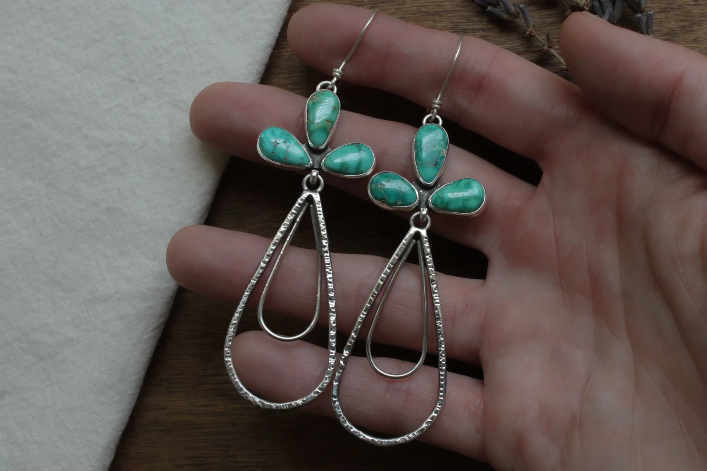 Radiate Earrings | Emerald Valley Turquoise