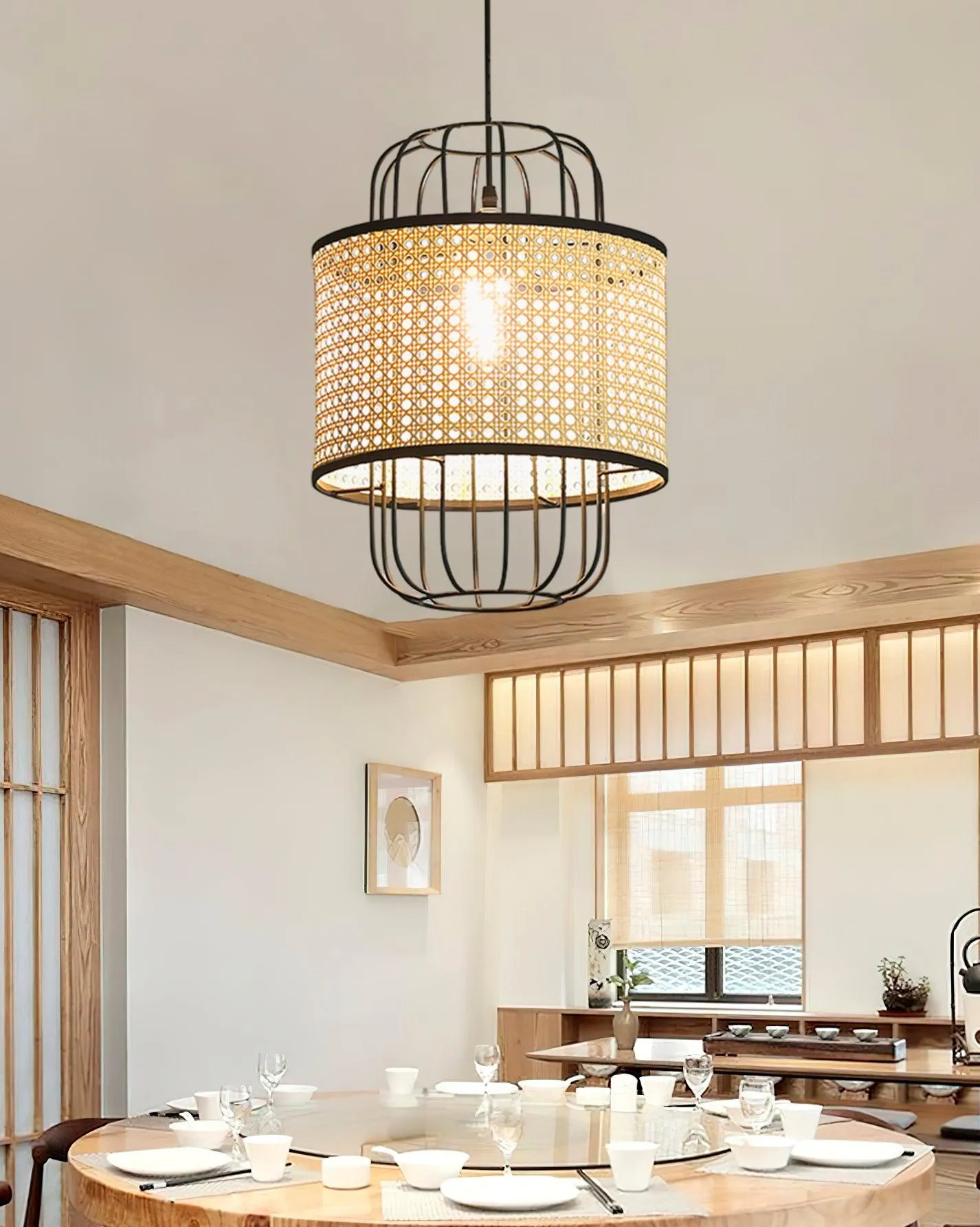 Rattan Aru Pendant Lamp