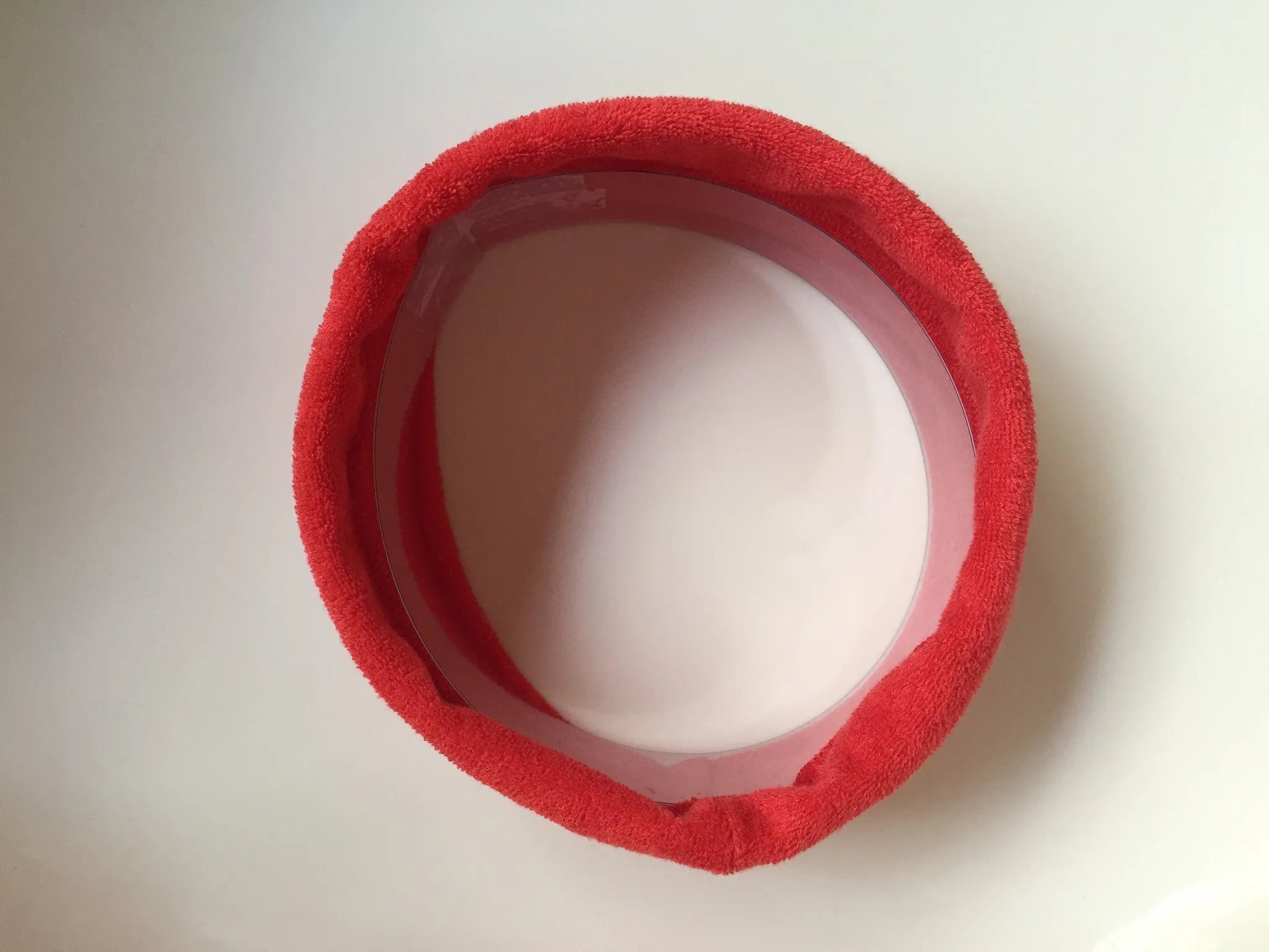 Red Terry Toweling Headband