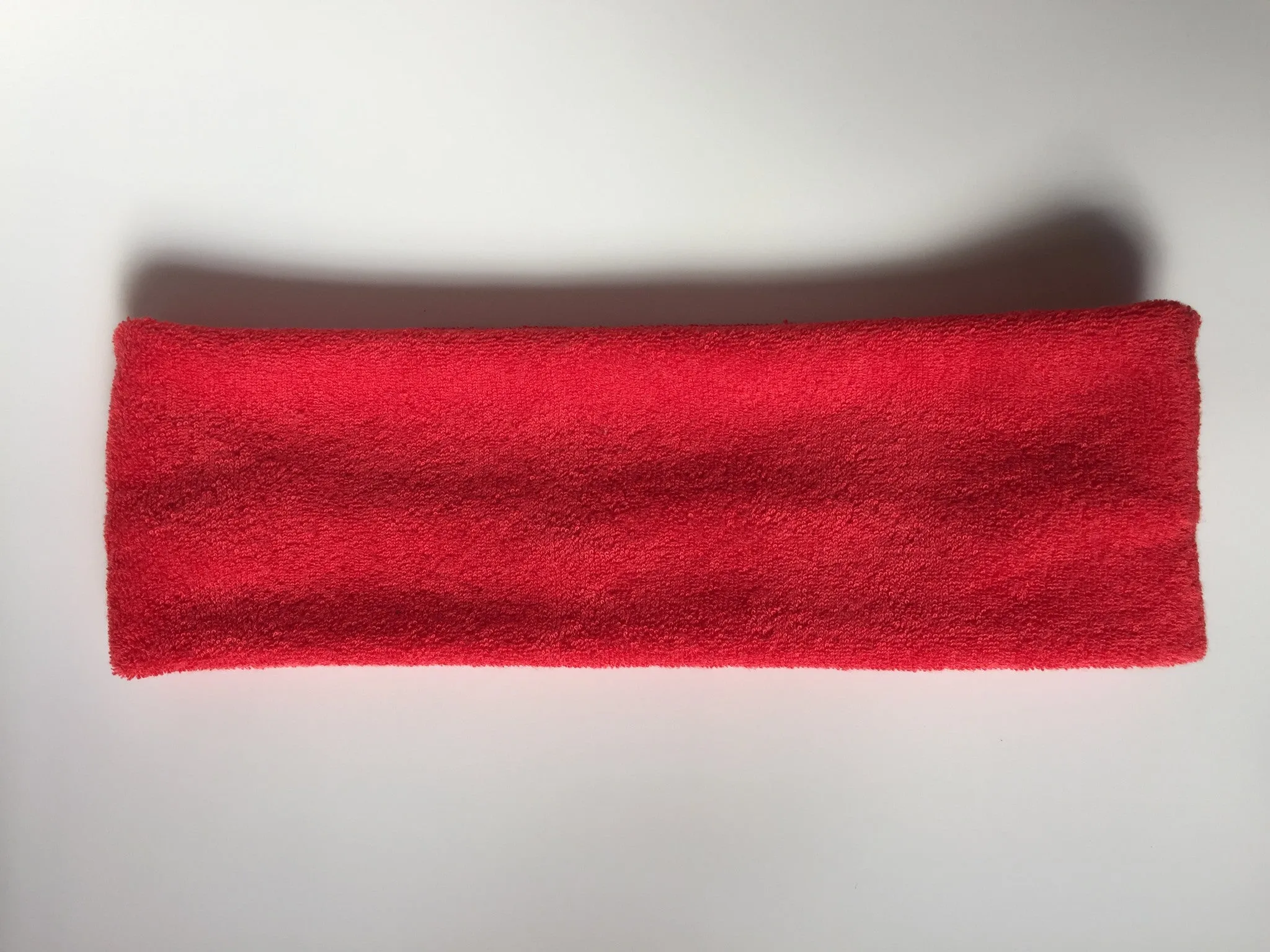 Red Terry Toweling Headband