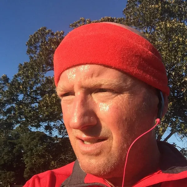 Red Terry Toweling Headband