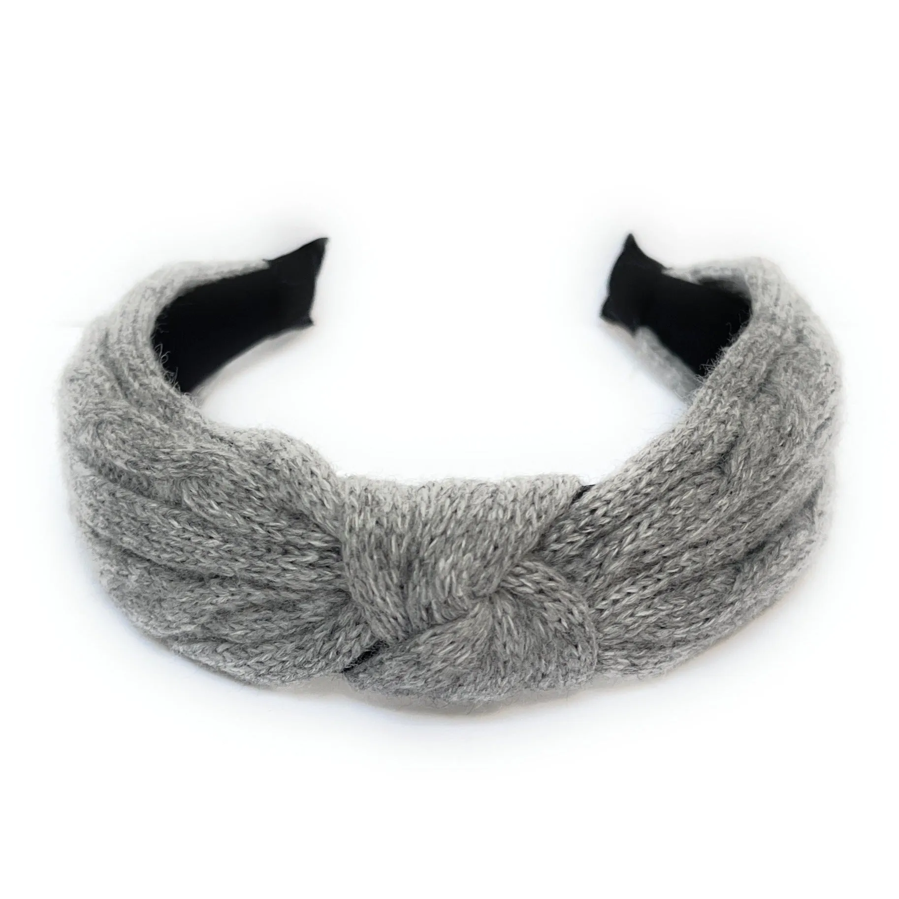 Ribbed Sweater Knit Knot Headband