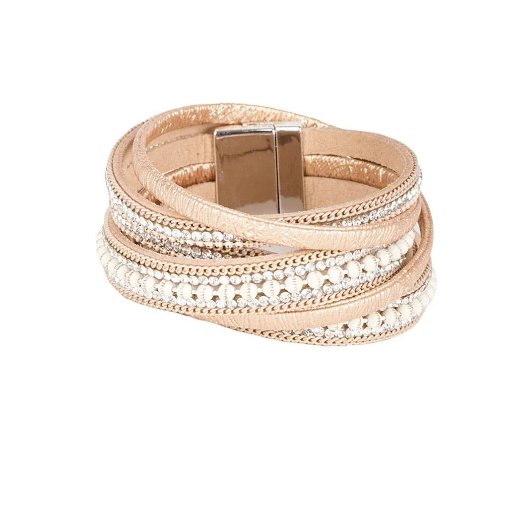 SAACHI Hilton Double Wrap Bracelet