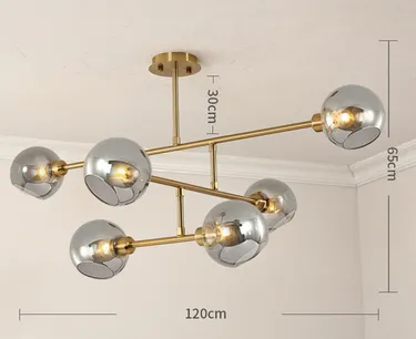 Sander Molecular Modern Hanging Light