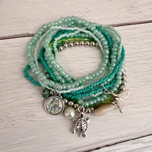 Sea Sand Serenity Bracelet Set