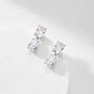 SOLEIL CZ DROP EARRINGS