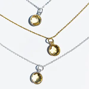 Sonya Citrine Necklace