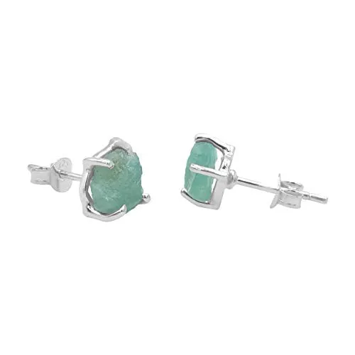 Starborn Creations Emerald Crystal Post Style Earrings