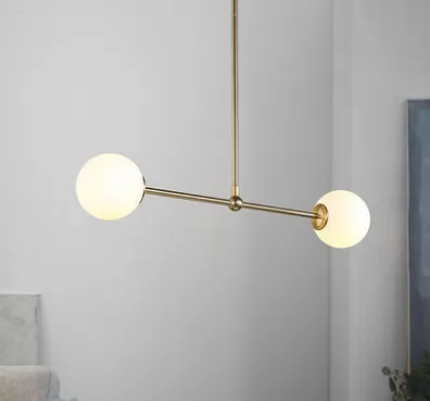 Steinar Modern Minimalist Antique Gold Pendant Light