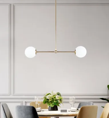 Steinar Modern Minimalist Antique Gold Pendant Light